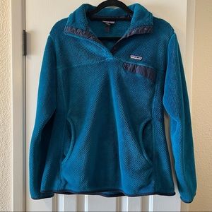 Patagonia Women's Re-Tool Snap-T® Pullover – Blue, Large